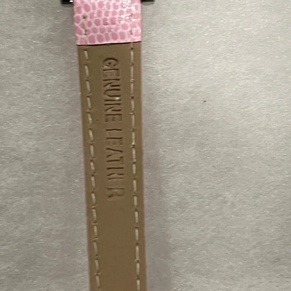 Uno Alla Volta Women’s Murano Glass Millefiori Watch with Rose Pink Leather NWOT